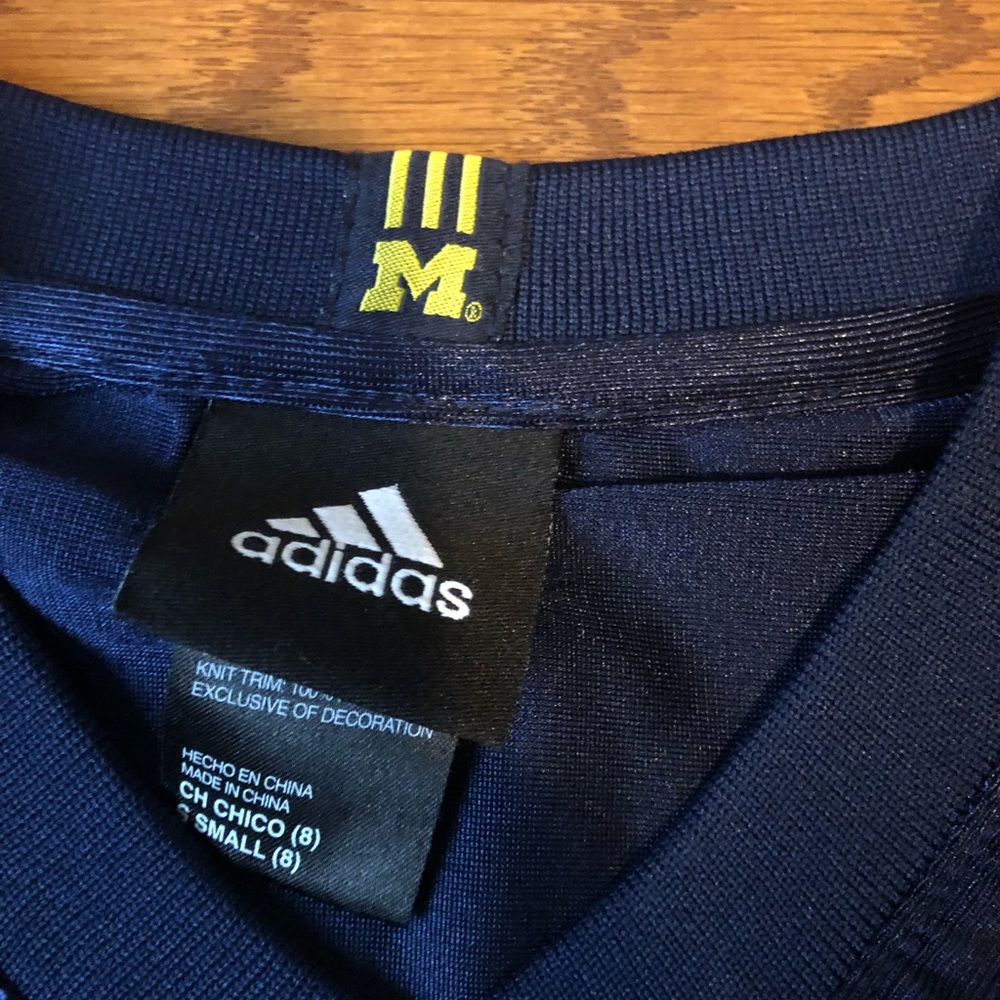 Authentic kids adidas Michigan Jersey #16 small - Picture 5 of 5
